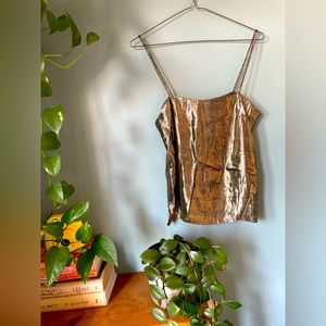 ✨SOLD✨ Vintage Gold Tank